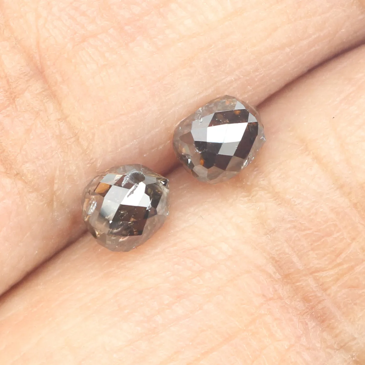 1.30 Ct Natural Loose Diamond, Briolette Diamond, Brown Diamond, Briolette Cut Bead Diamond, Polished Diamond, Faceted Diamond L