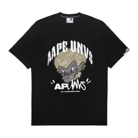 AAPE BLACK TEE AAPTEM1387XXL