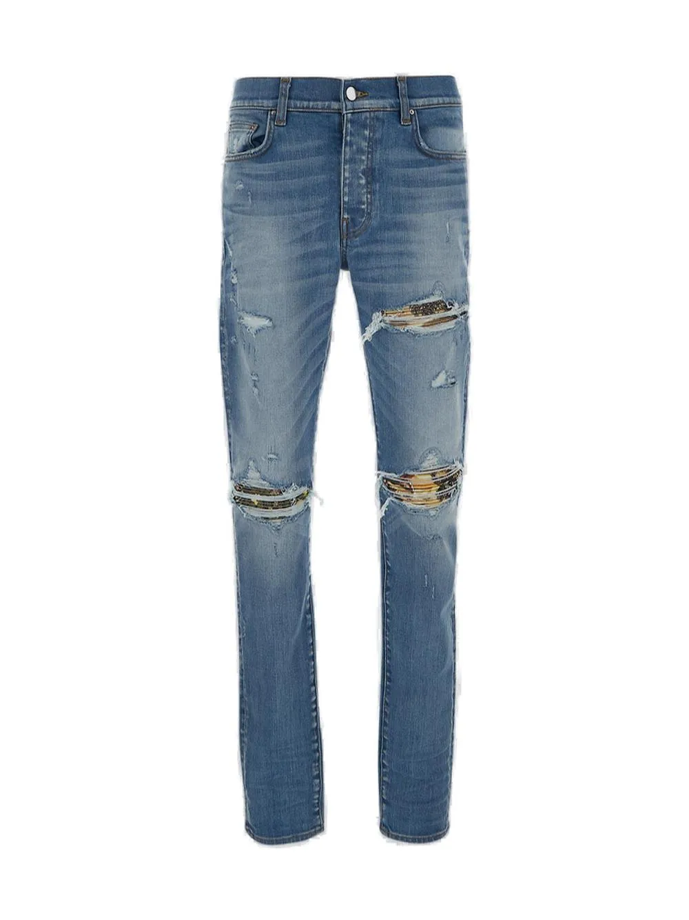 Amiri Distressed Slim Fit Jeans