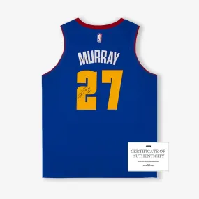 Autographed Jamal Murray Denver Nuggets Statement Edition Trophy Swingman Jersey - Blue