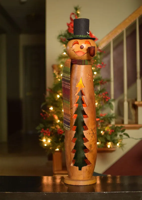 Brrr Snowman Gourd - Available in Multiple Sizes