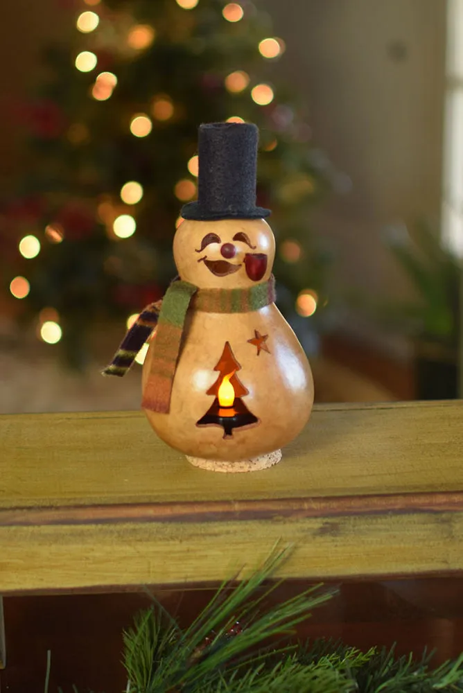 Brrr Snowman Gourd - Available in Multiple Sizes