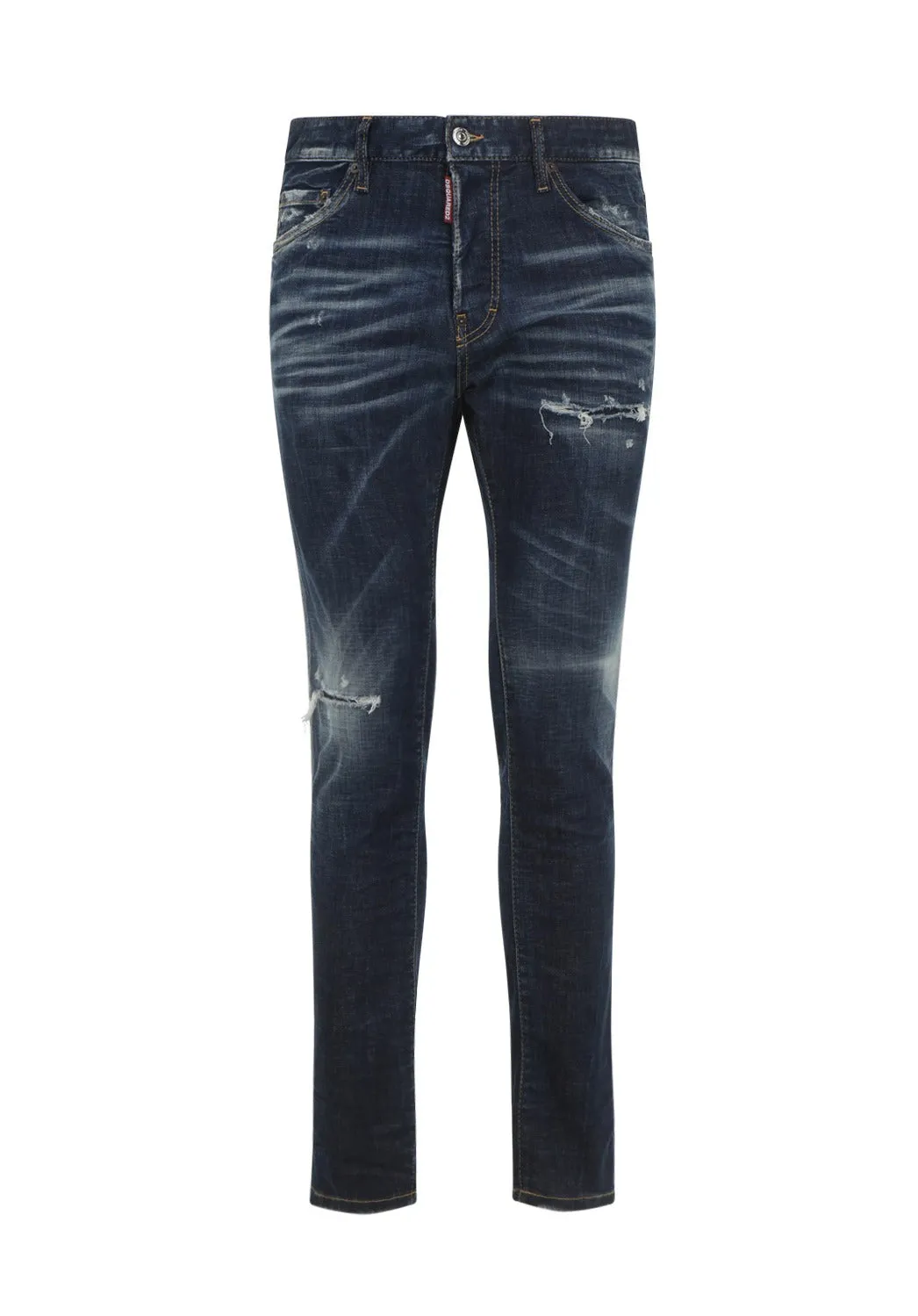 Dsquared2 Distressed Slim Fit Jeans