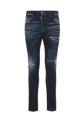 Dsquared2 Distressed Slim Fit Jeans