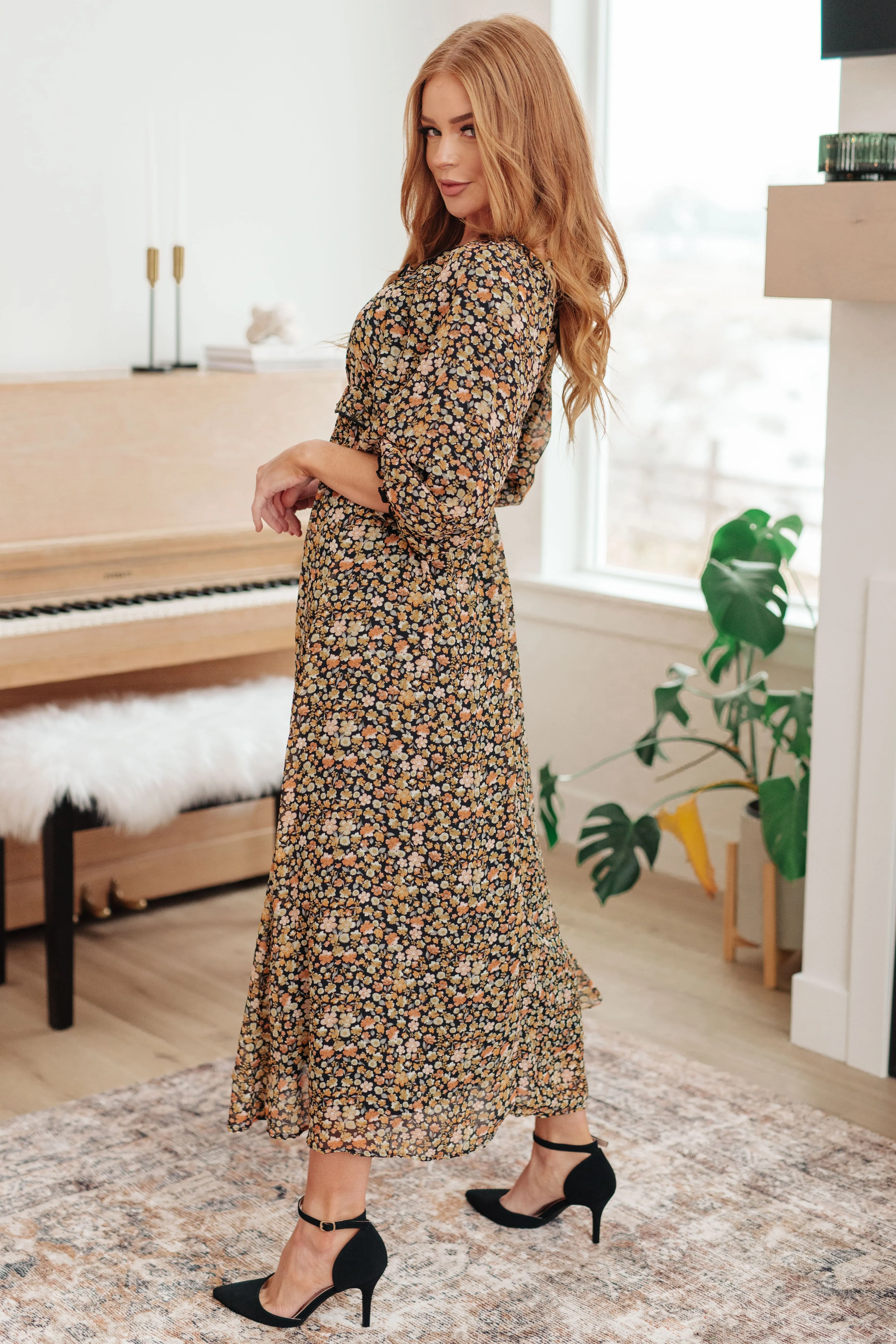 Everly Floral Maxi Dress