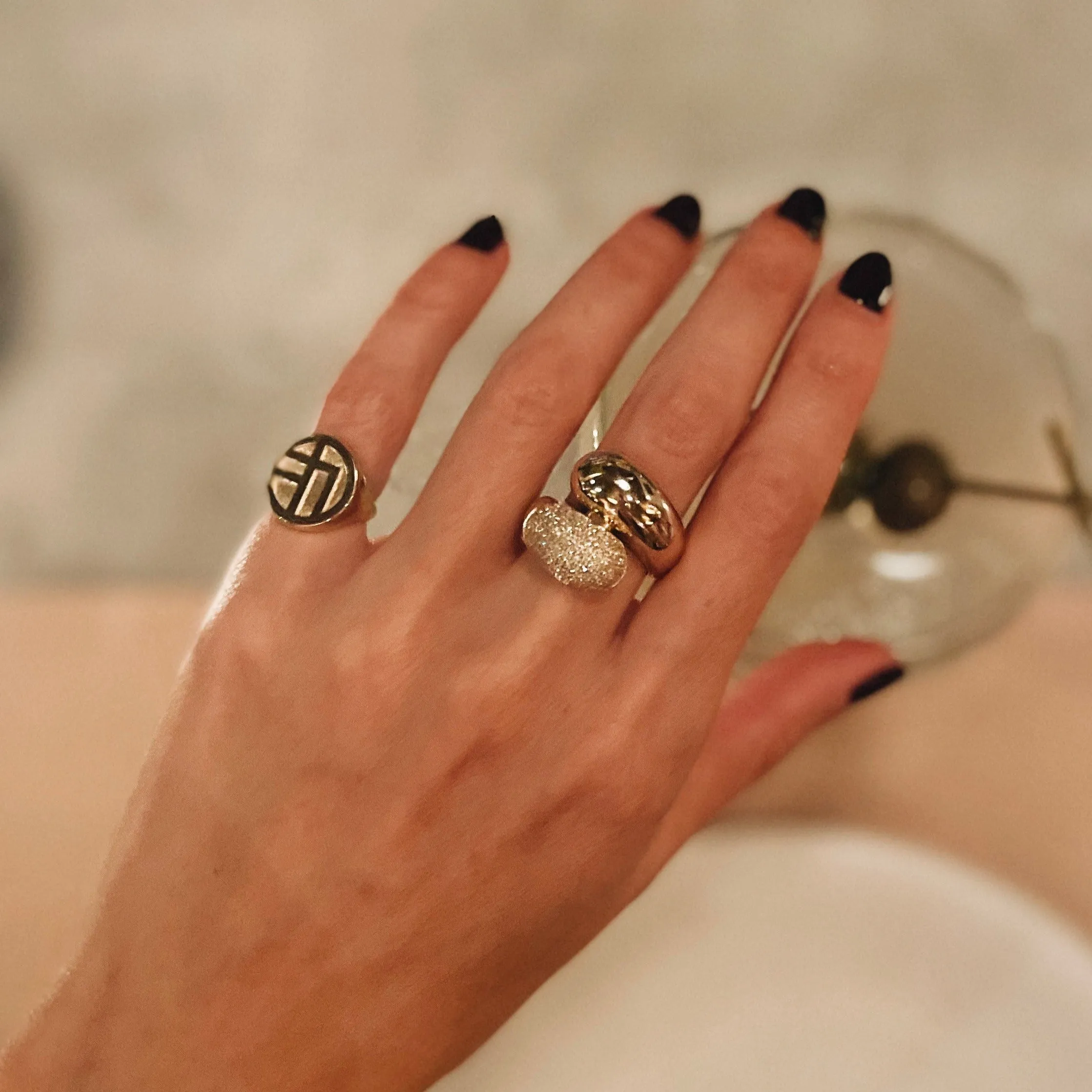 Fine Medallion Rings