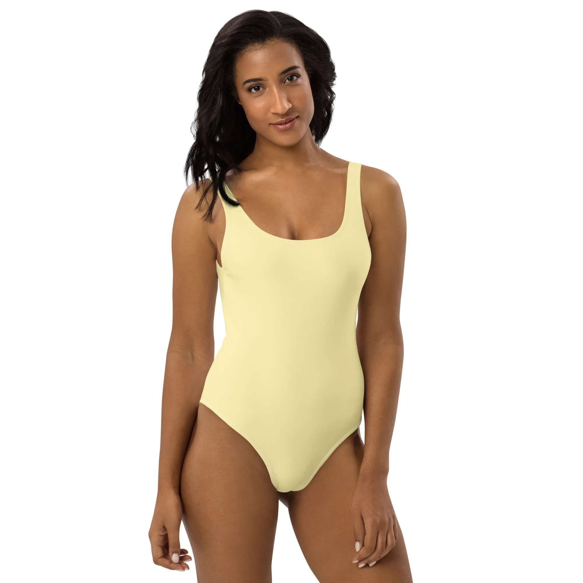 FLORIDA ECO ONE PIECE SWIMSUIT - BANANA