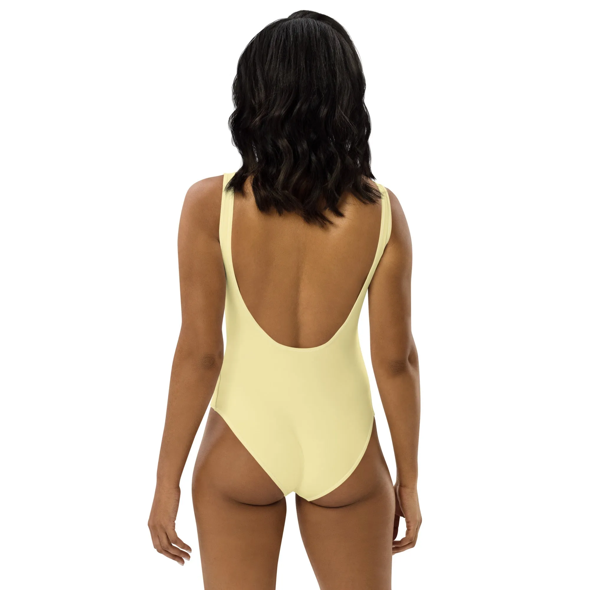 FLORIDA ECO ONE PIECE SWIMSUIT - BANANA