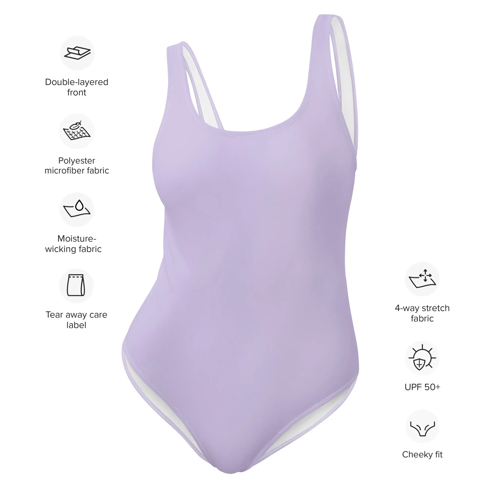 FLORIDA ECO ONE PIECE SWIMSUIT - MAUVE