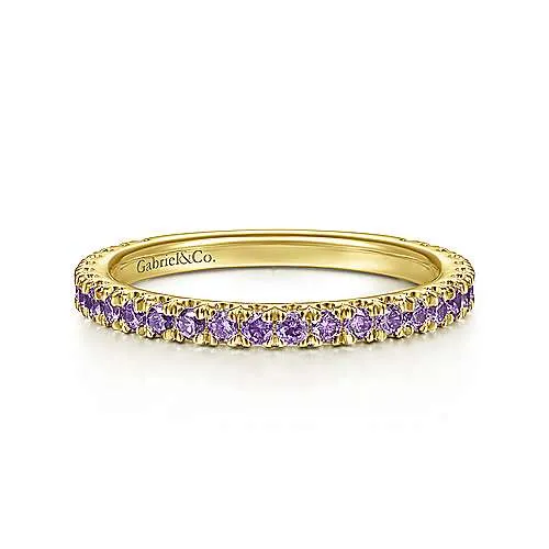 Gabriel & Co. Birthstone Stackable Rings