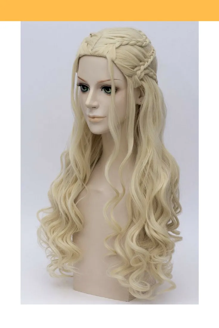 Game Of Thrones Daenerys Targaryen Braided Cosplay Wig