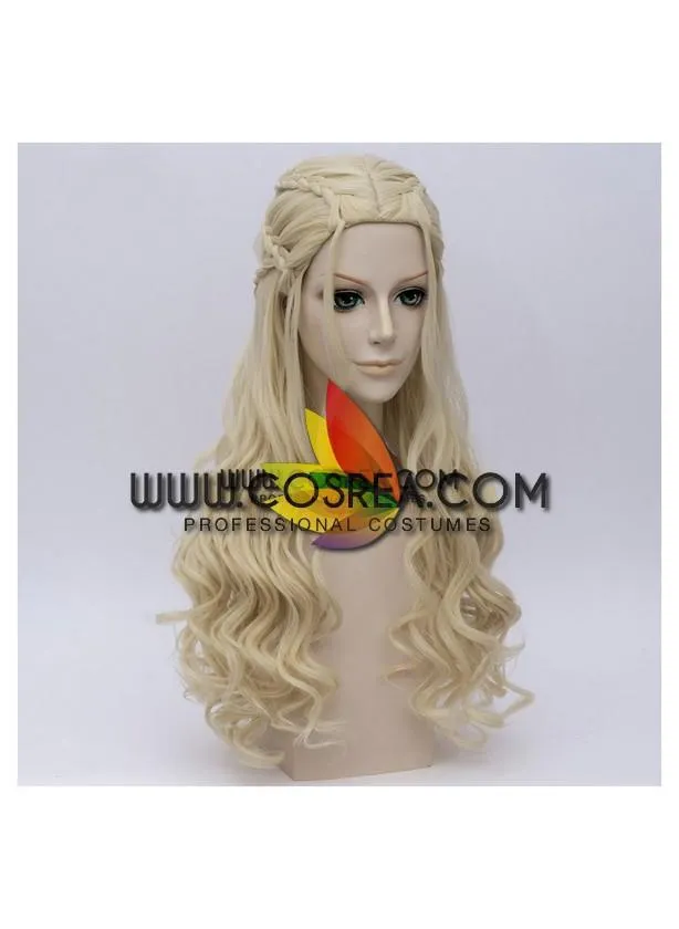 Game Of Thrones Daenerys Targaryen Braided Cosplay Wig