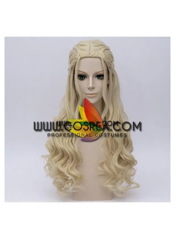 Game Of Thrones Daenerys Targaryen Braided Cosplay Wig