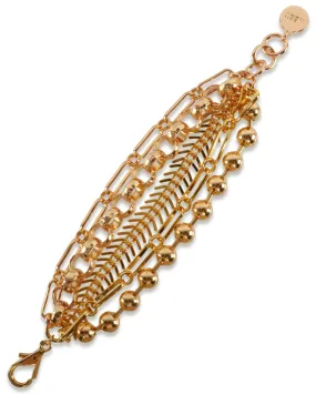 Gold Multistrand Bracelet