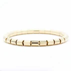 Gold Stretch Bracelet