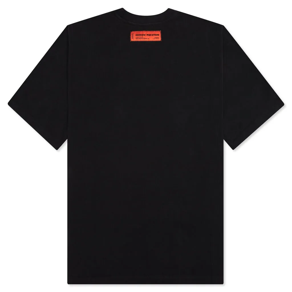 Halftone S/S Tee - Black/Black