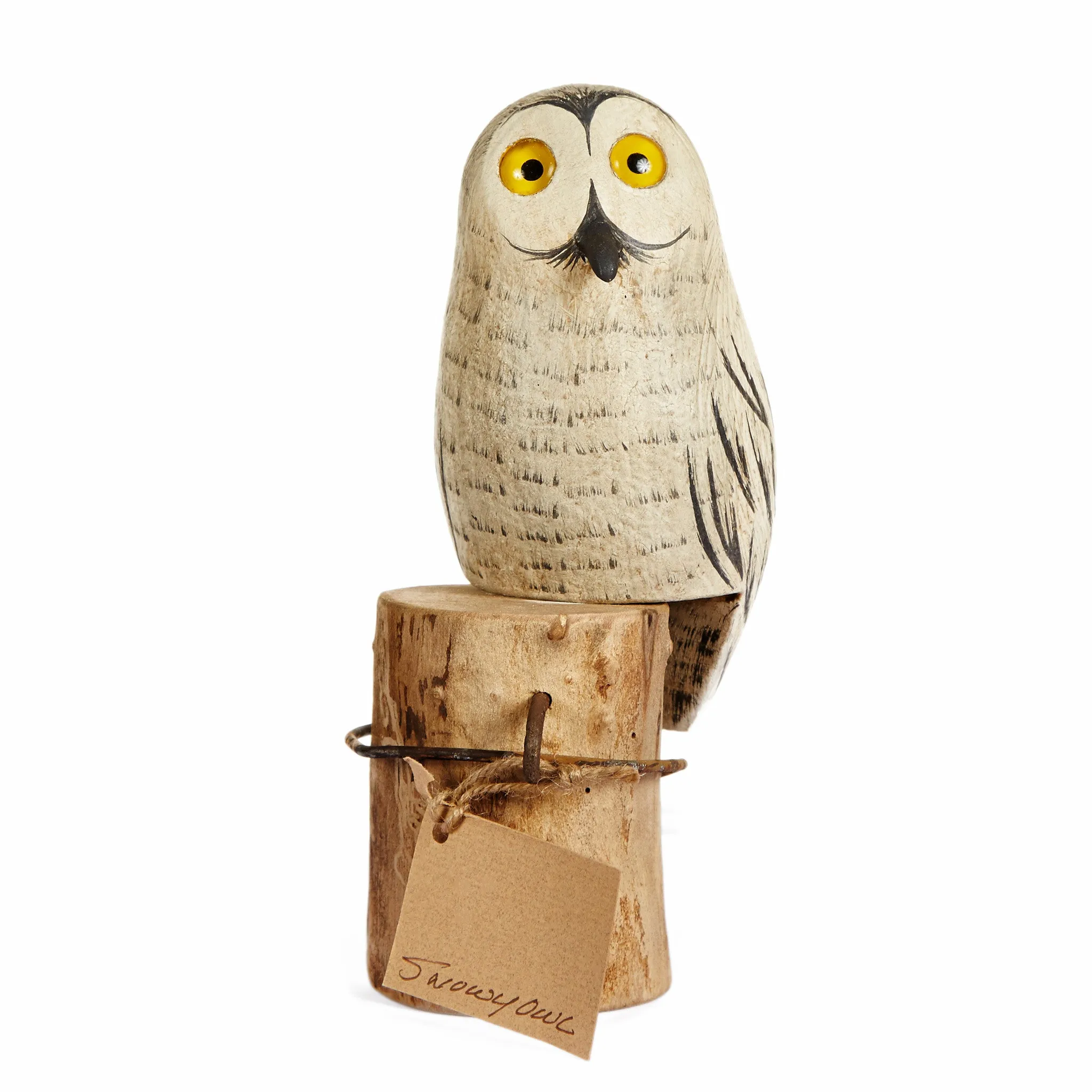 Hand Carved Owlets - Available in Multiple Colors