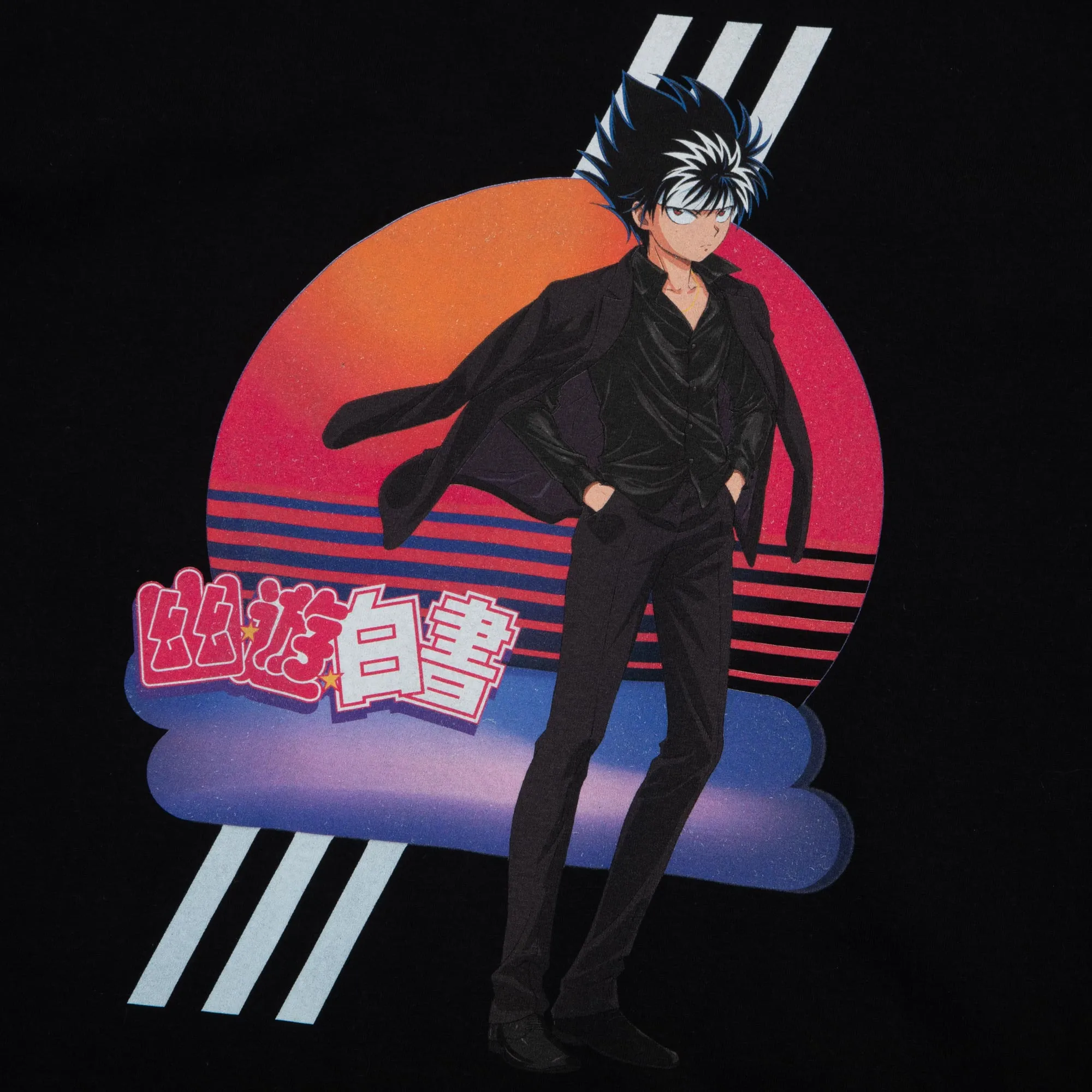 Hiei Dapper Black Tee