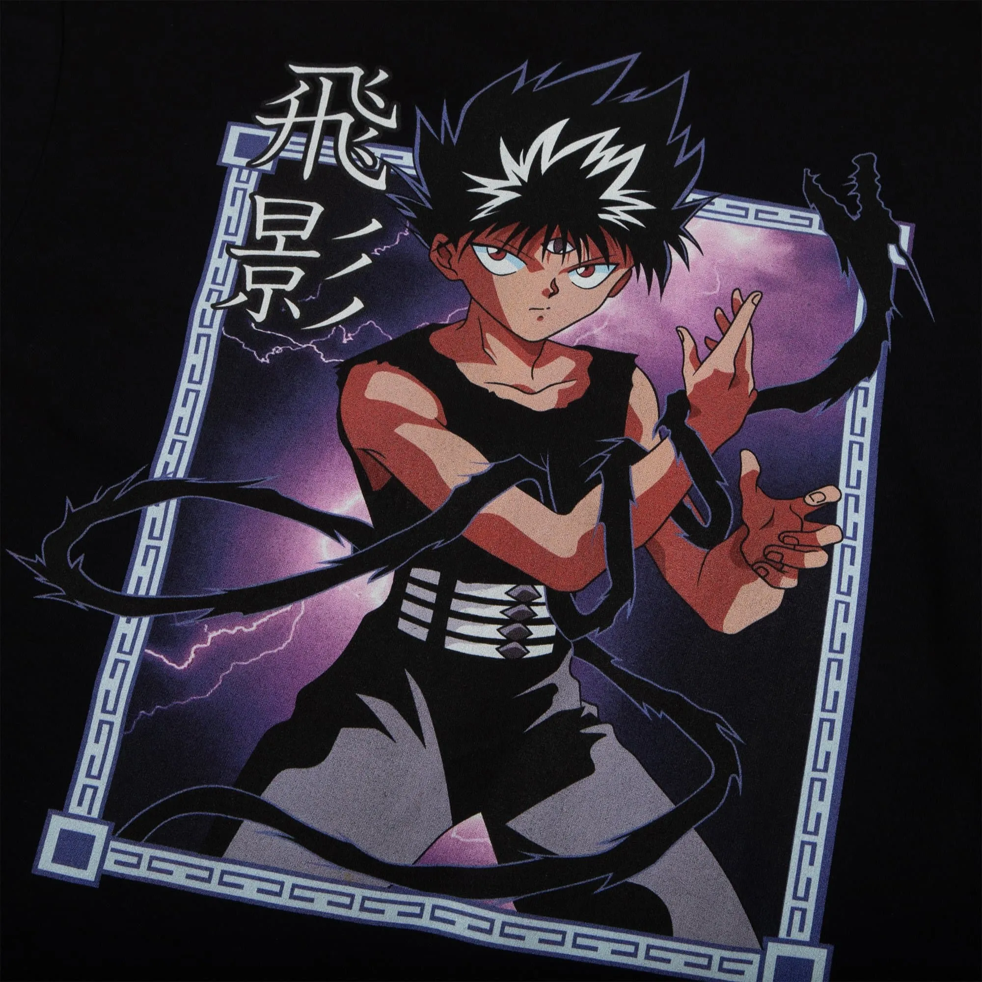 Hiei Lightning Black Tee