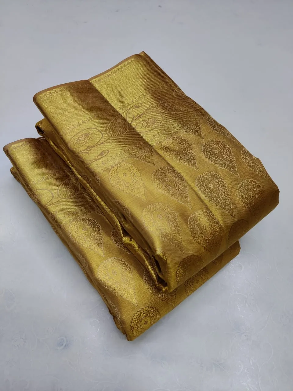 Jana Ranjini , Bridal Pure kanchipuram silk saree handwoven with 1 g pure Zari gold pattern saree-SRI001KSB