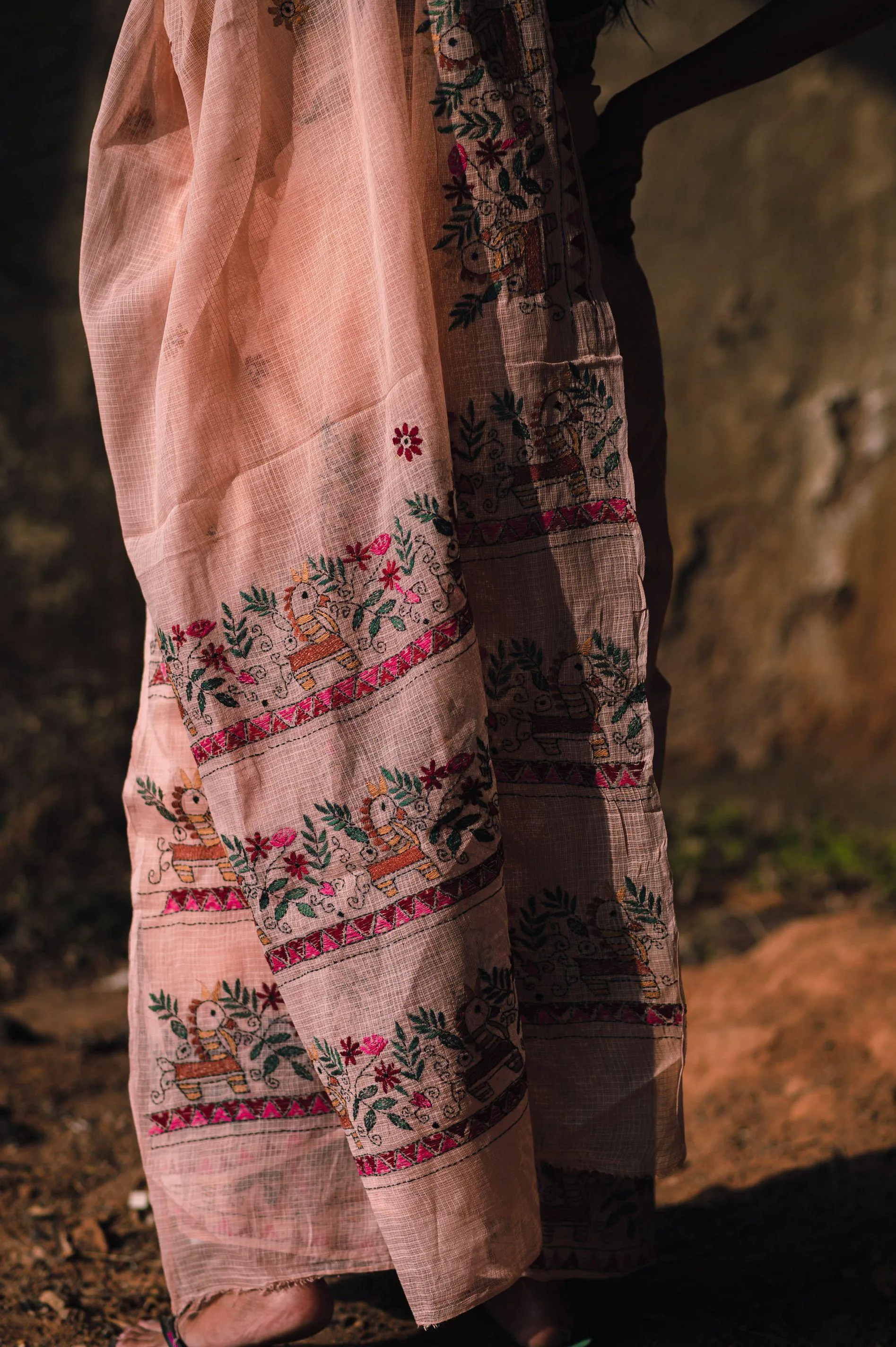 Kaisori Kota saree - Bagh AvanI Kantha Kota saree