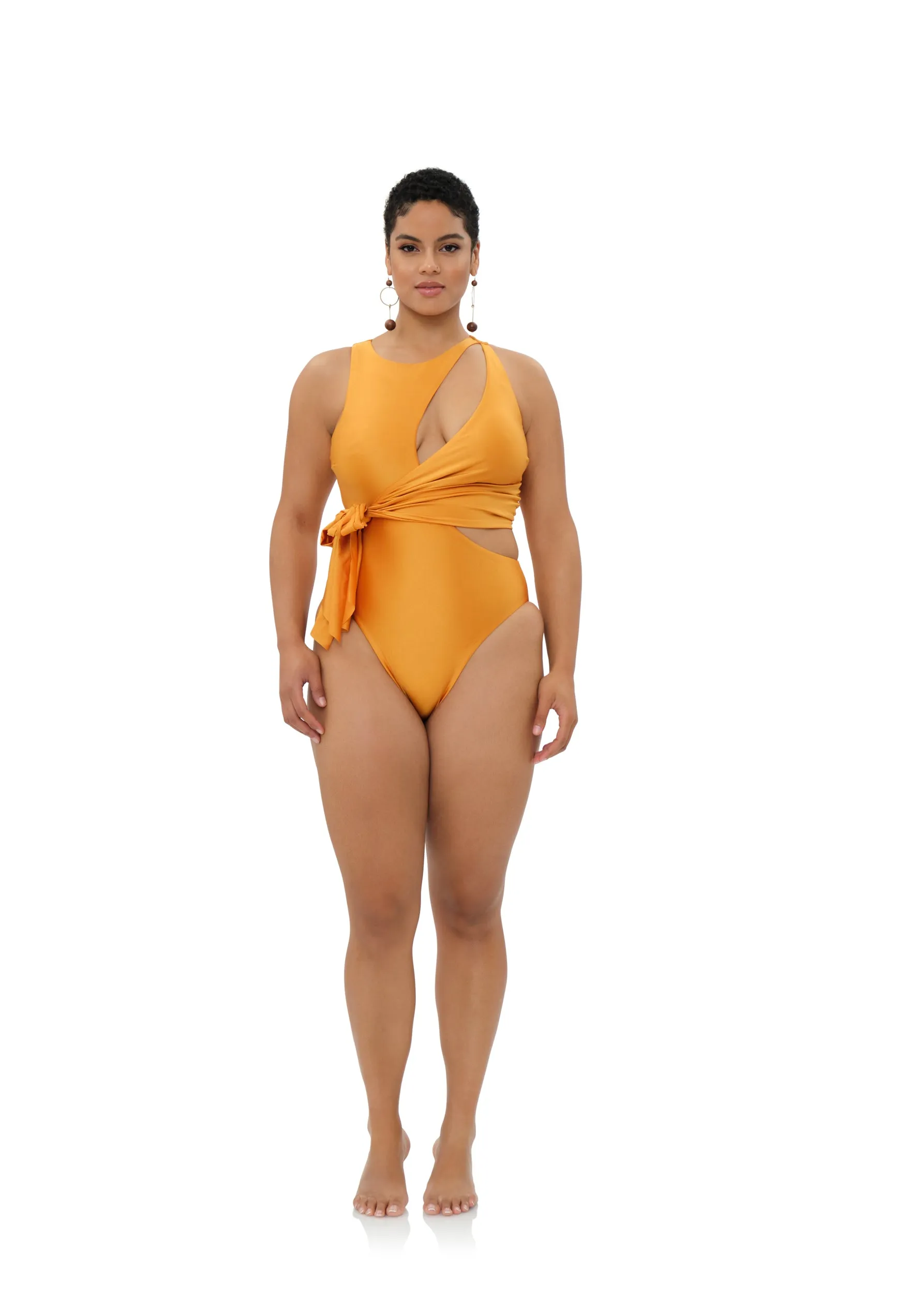 LADA ONE PIECE SWIMSUIT - SUNSET GOLD