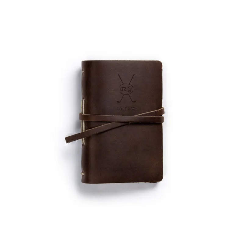 Leather Golf Log - Available in Multiple Colors