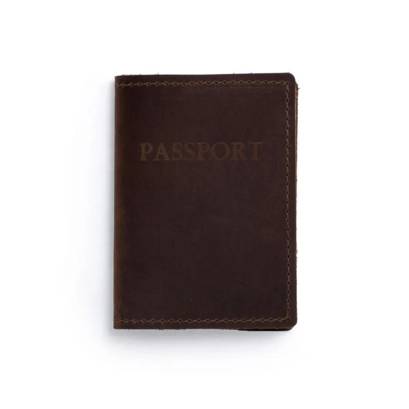 Leather Passport Cover - Available in Multiple Colors