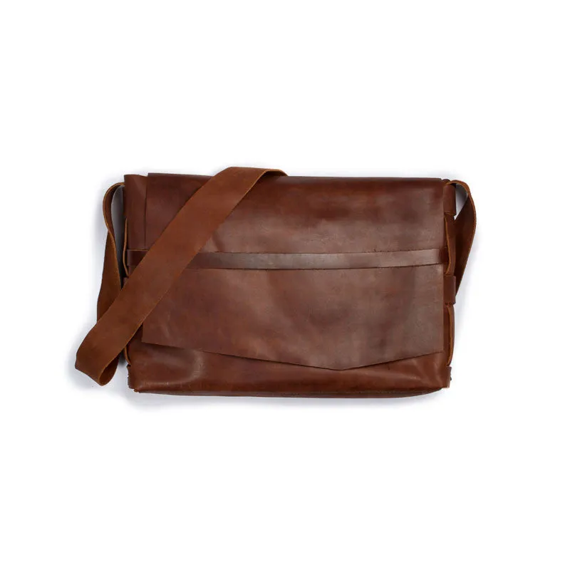 Leather Survivor Satchel - Available in Multiple Colors