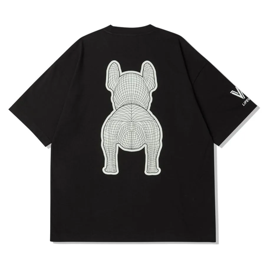 LifeWork Bulldog Tee Black