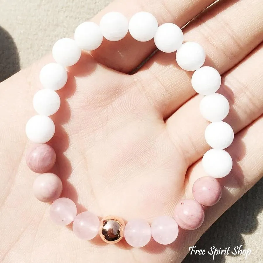 Love & Compassion Mala Bead Bracelet