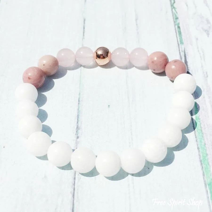 Love & Compassion Mala Bead Bracelet