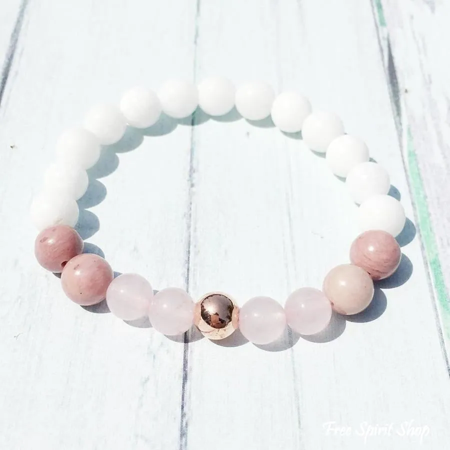 Love & Compassion Mala Bead Bracelet