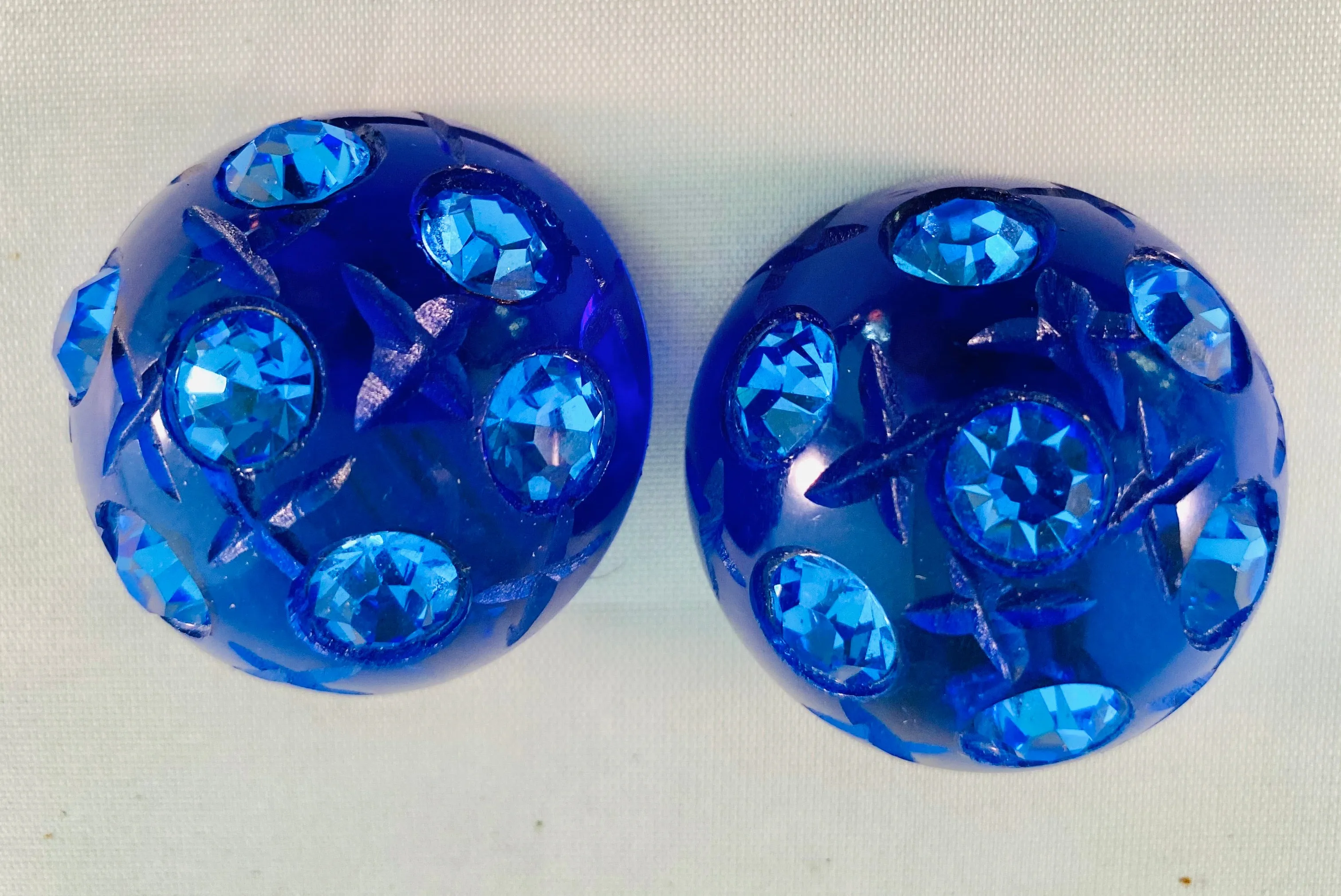 Lucite Vintage Earrings