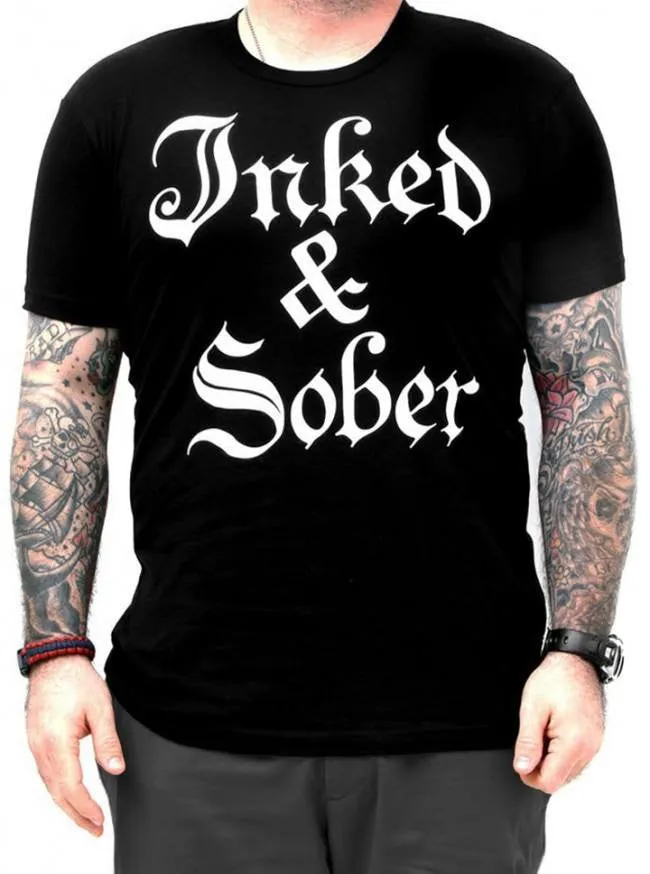 Men's Inked & Sober Tee