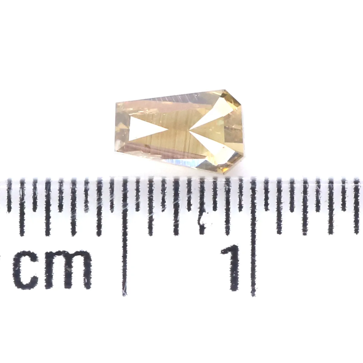 Natural Loose Antique Brown Color Diamond 0.36 CT 5.10 MM Geometric Shape Rose Cut Diamond KR604