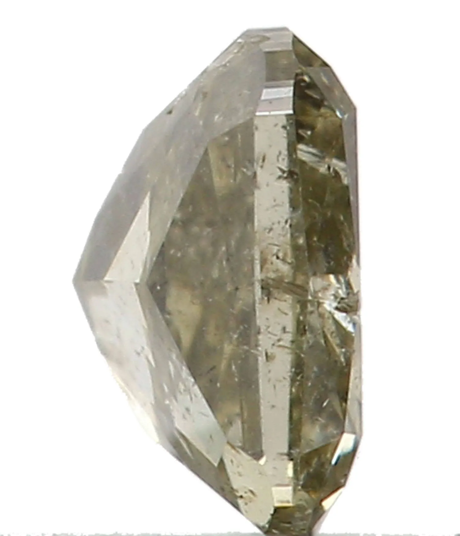 Natural Loose Diamond Cushion Green Color I2 Clarity 3.50 MM 0.19 Ct L5598