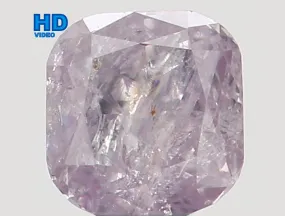 Natural Loose Diamond Cushion Shape Pink Color I2 Clarity 2.90 MM 0.12 Ct KR727