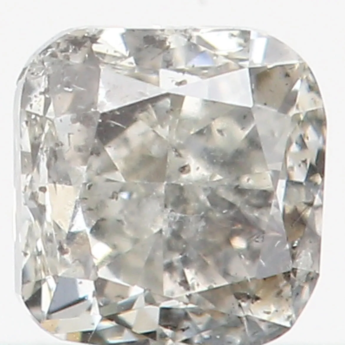 Natural Loose Diamond Cushion White Color I1 Clarity 2.90 MM 0.18 Ct L5596