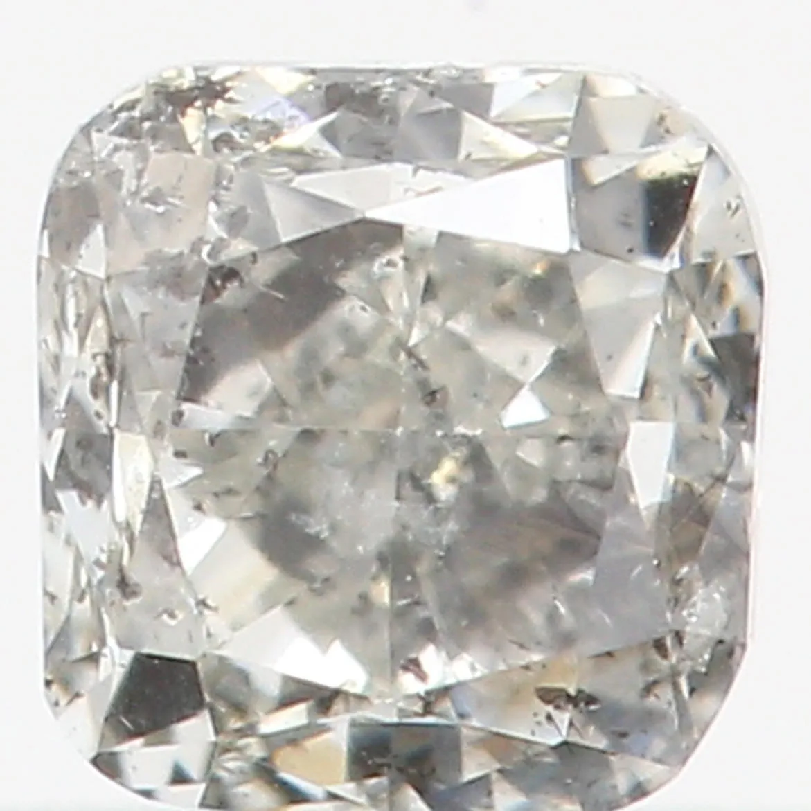 Natural Loose Diamond Cushion White Color I1 Clarity 2.90 MM 0.18 Ct L5596