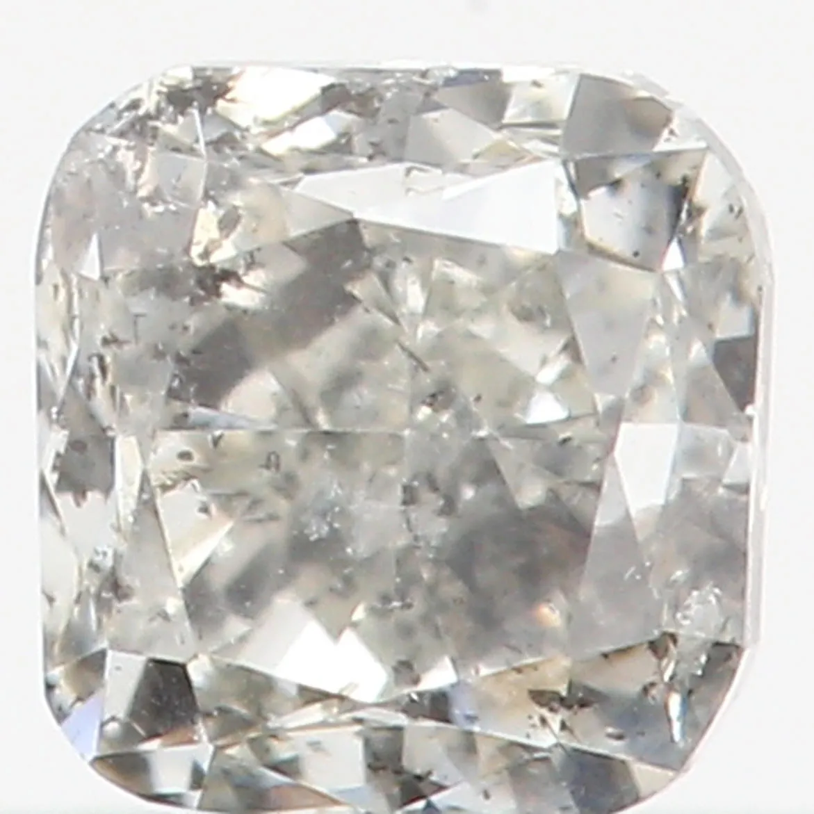 Natural Loose Diamond Cushion White Color I1 Clarity 2.90 MM 0.18 Ct L5596