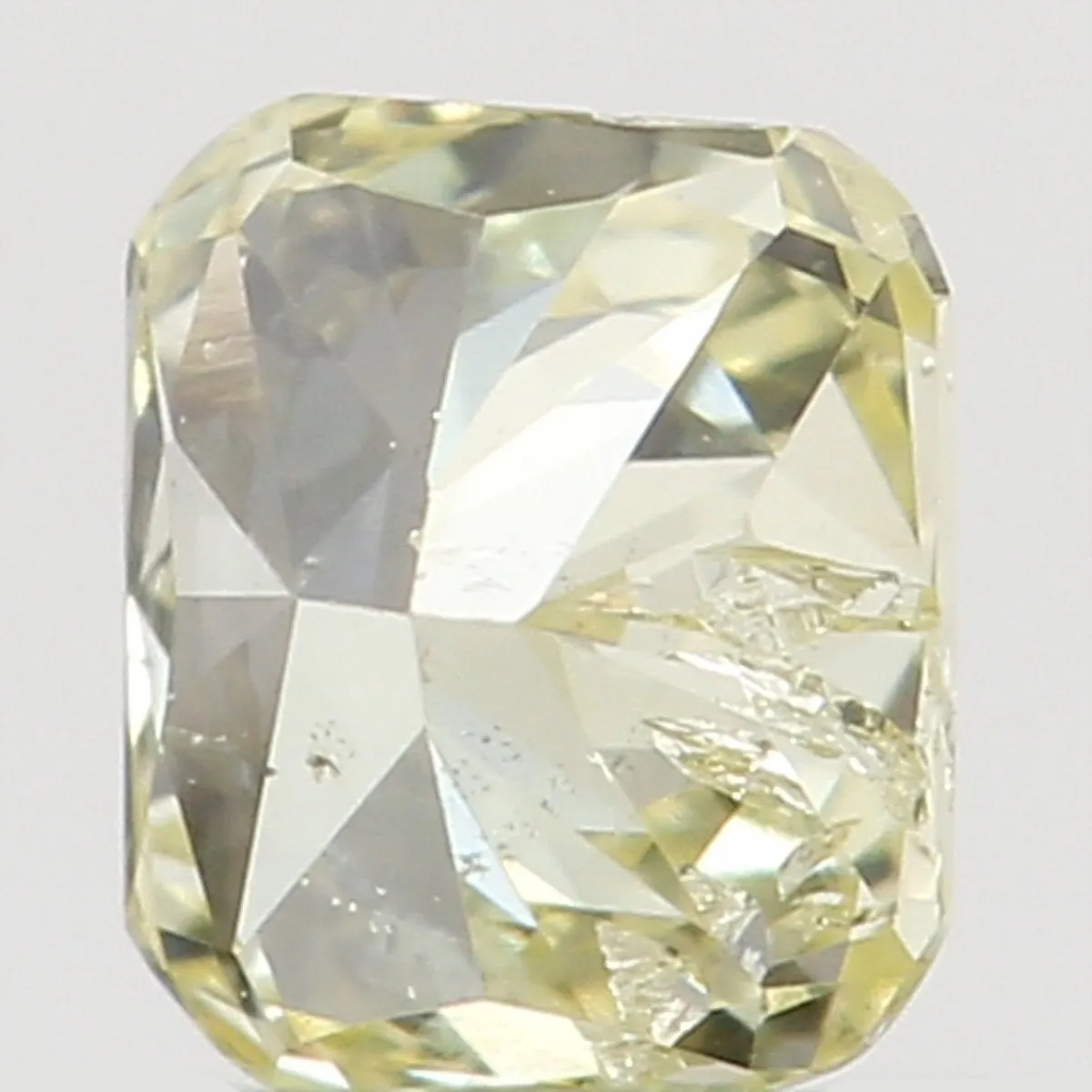 Natural Loose Diamond Cushion Yellow Color SI1 Clarity 3.00 MM 0.11 Ct L6532