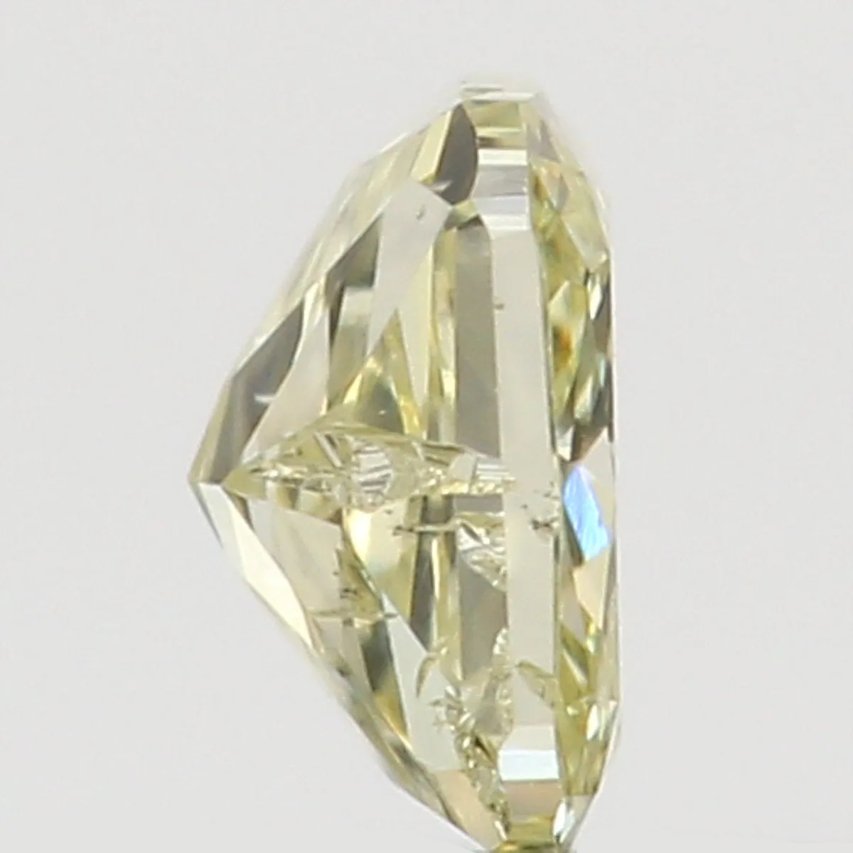 Natural Loose Diamond Cushion Yellow Color SI1 Clarity 3.00 MM 0.11 Ct L6532