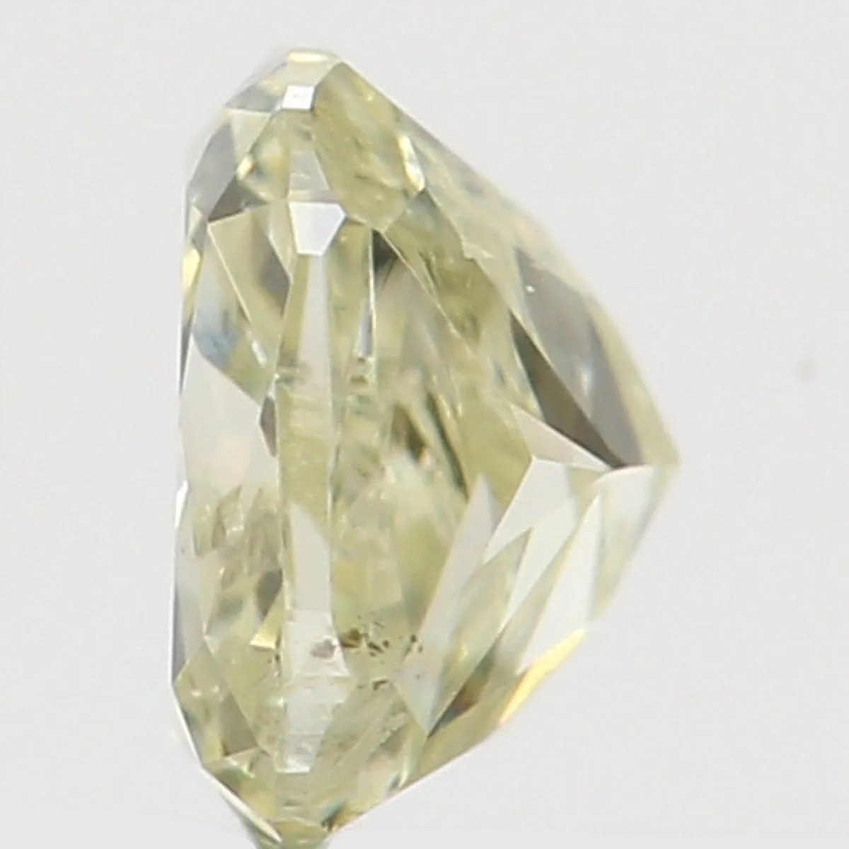 Natural Loose Diamond Cushion Yellow Color SI1 Clarity 3.30 MM 0.17 Ct L6465