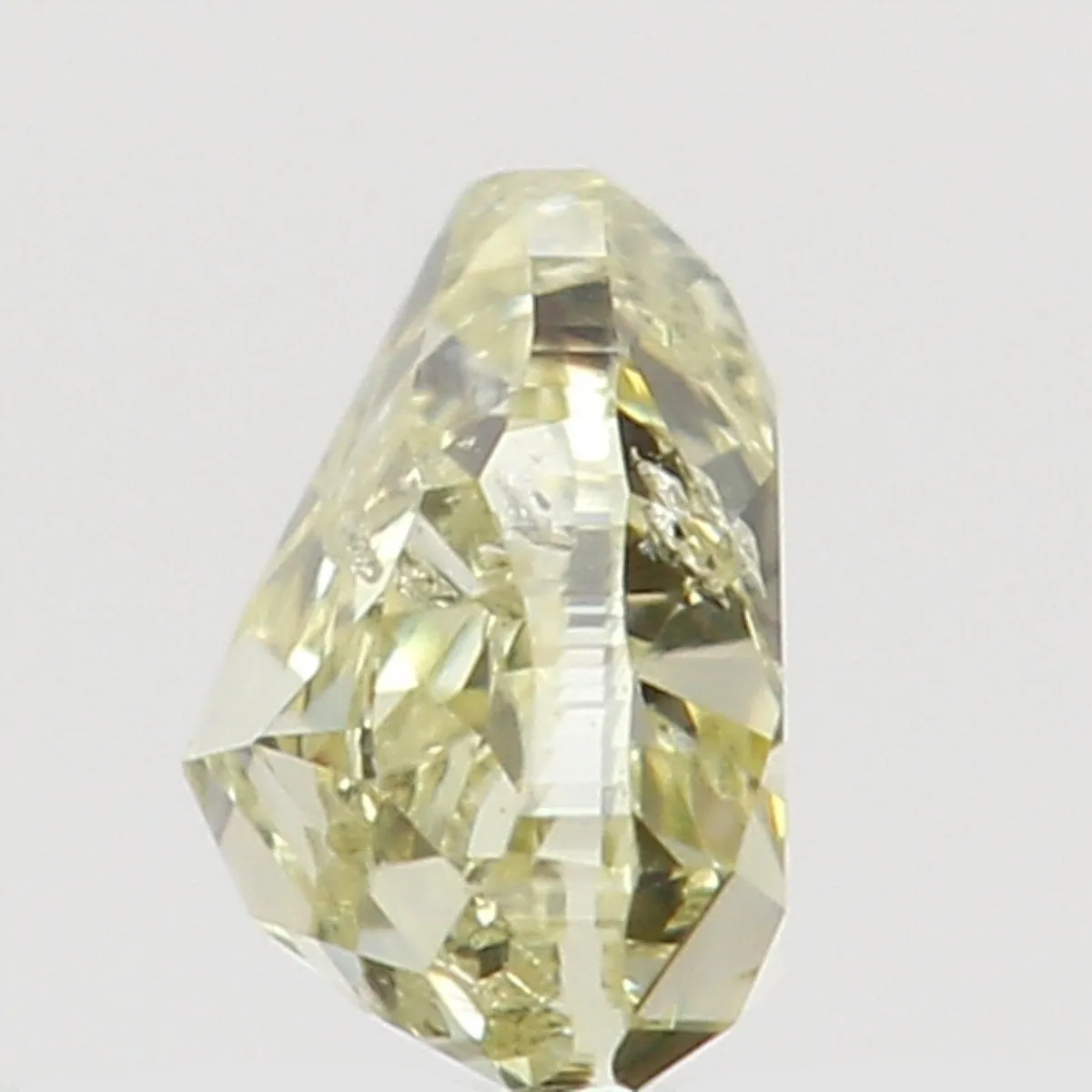 Natural Loose Diamond Heart Yellow Color SI1 Clarity 3.00 MM 0.14 Ct L6478