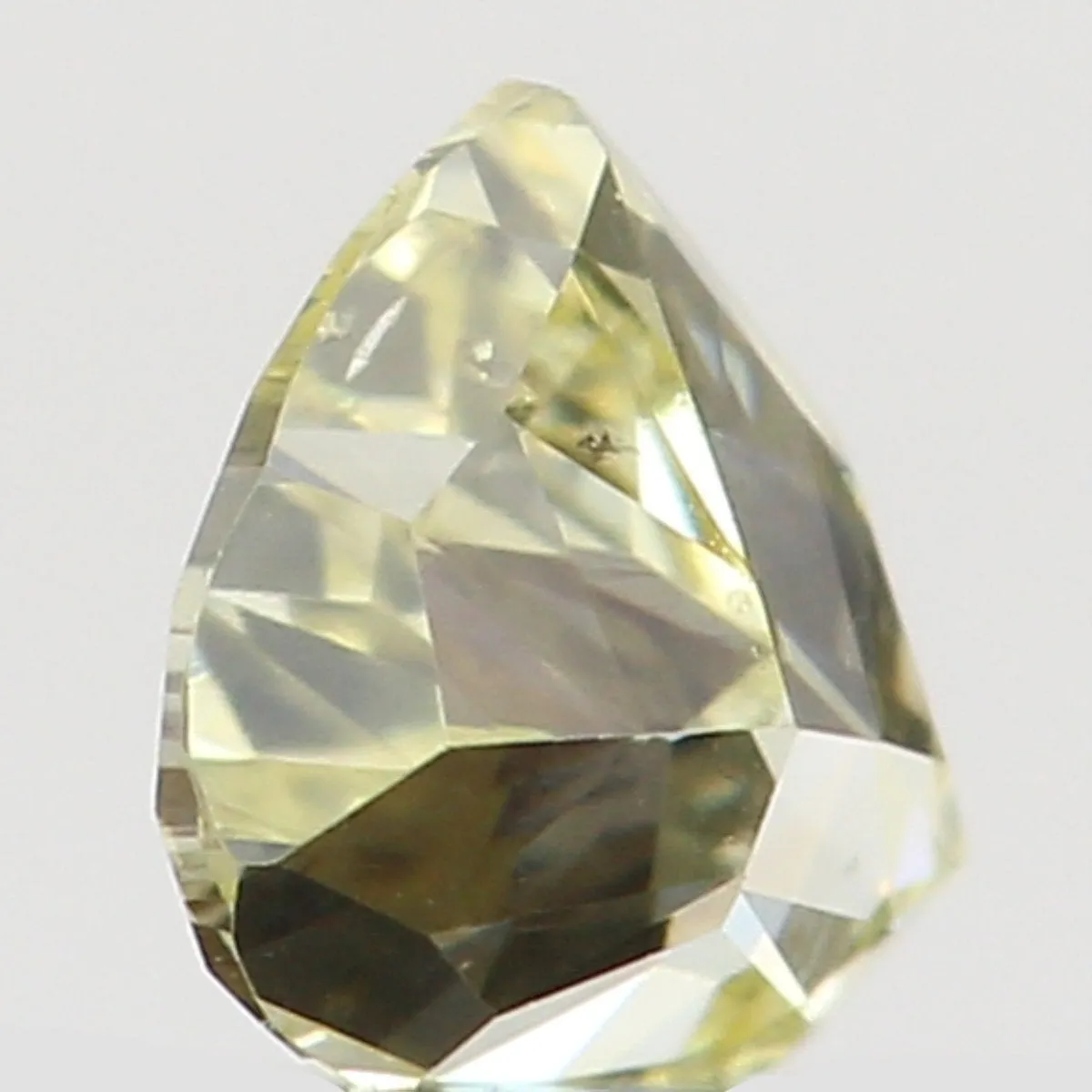 Natural Loose Diamond Heart Yellow Color SI1 Clarity 3.10 MM 0.11 Ct L6482