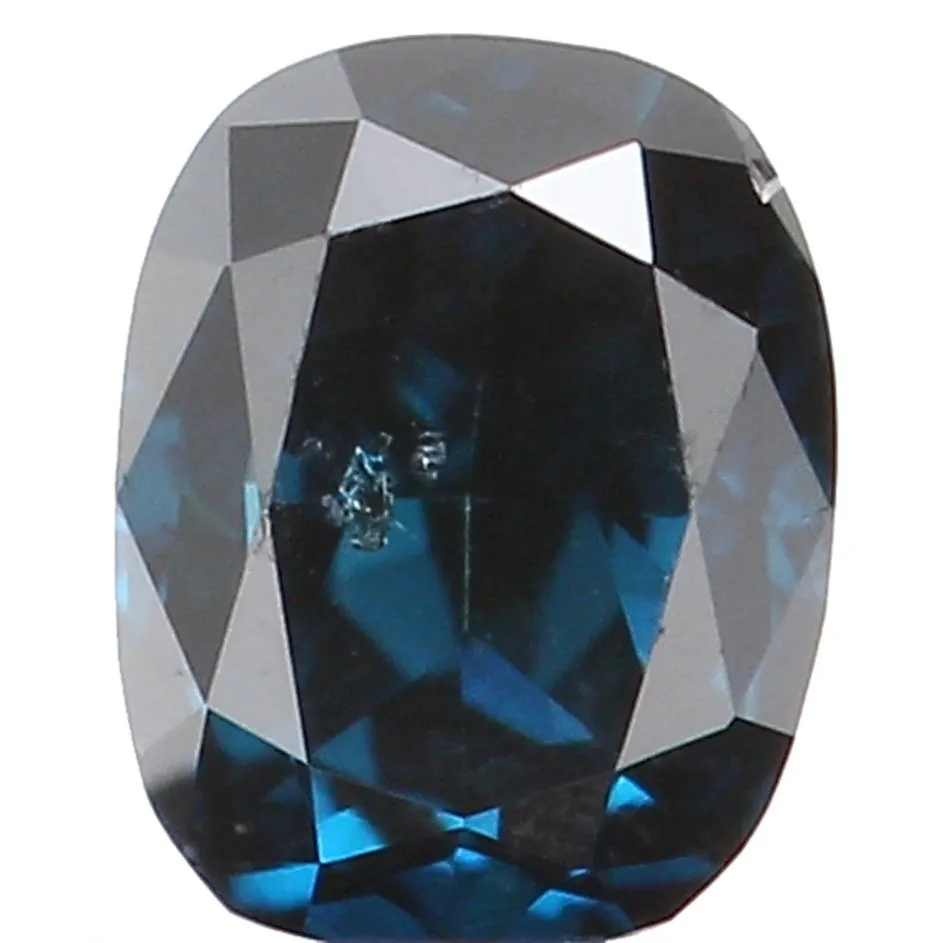 Natural Loose Diamond Oval Blue Color SI1 Clarity 3.20 MM 0.12 Ct KR1016