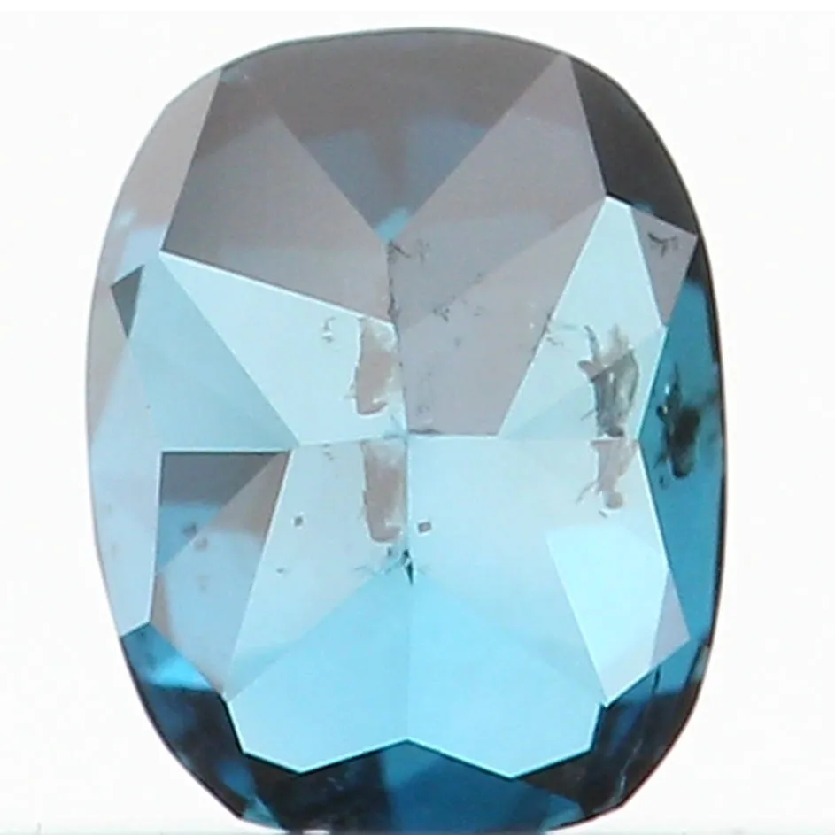 Natural Loose Diamond Oval Blue Color SI1 Clarity 3.20 MM 0.12 Ct KR1016