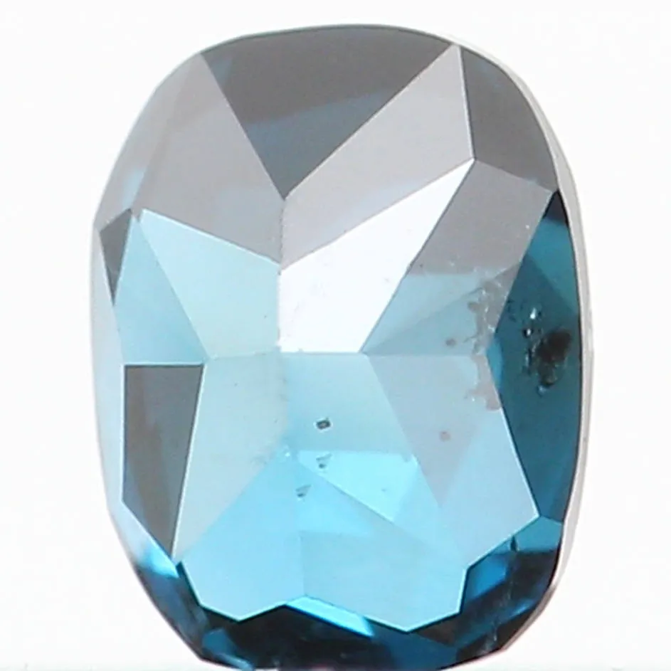 Natural Loose Diamond Oval Blue Color SI1 Clarity 3.20 MM 0.12 Ct KR1016