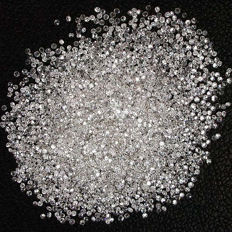 Natural Loose Diamond Round G H White I1 I3 Clarity 0.80 to 0.90 MM 100 Pcs Q03